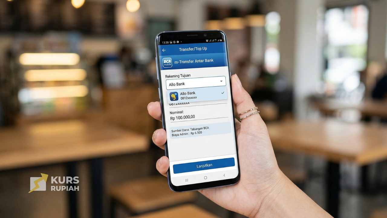 Cara Top Up Allo Bank dari BCA