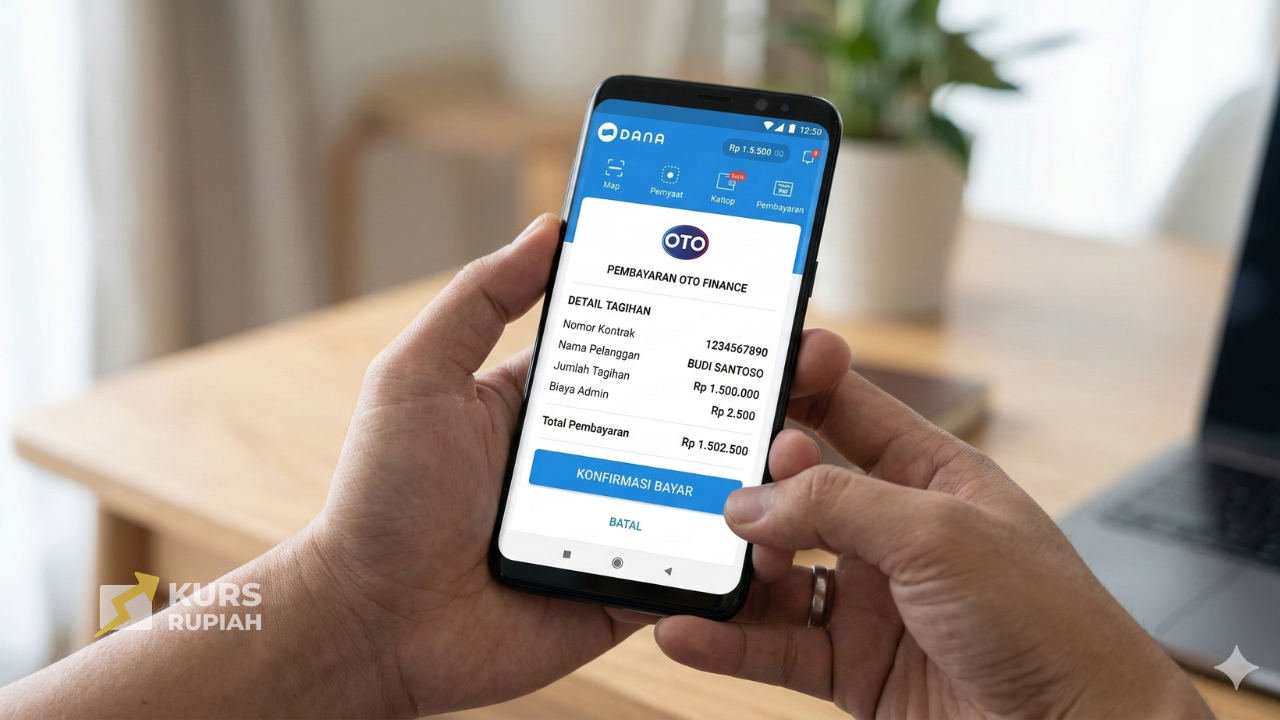 Cara Bayar OTO Lewat Dana