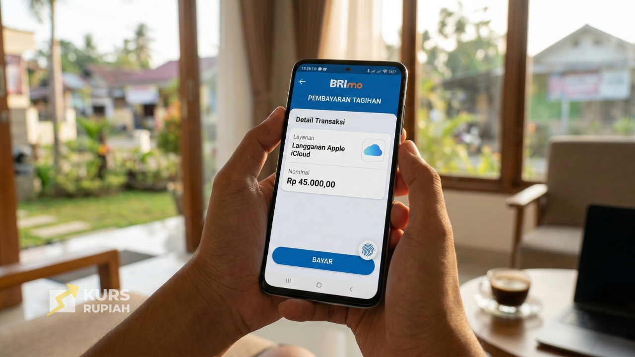 Cara Bayar iCloud Lewat BRImo
