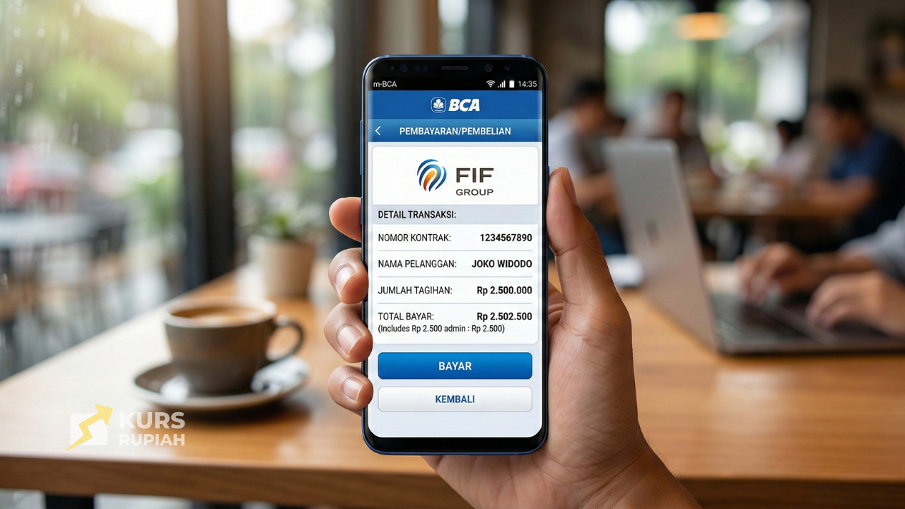 Cara Bayar FIF Lewat M Banking BCA