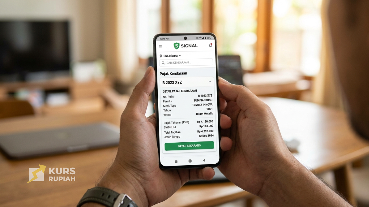 Cara Mengecek Pajak Mobil Online