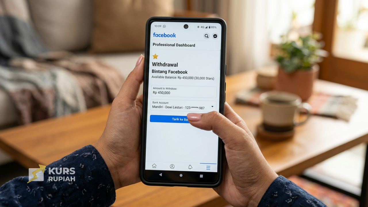 Cara Withdraw Star Facebook ke Bank