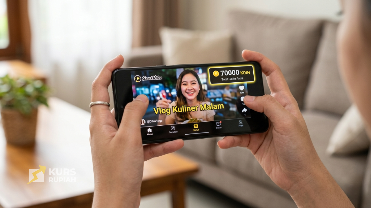 70.000 Koin Snack Video Berapa Rupiah