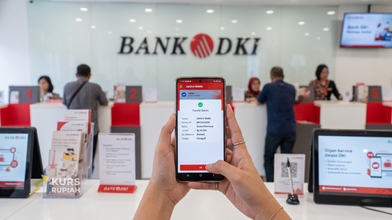 Cara Transfer Bank DKI ke Dana
