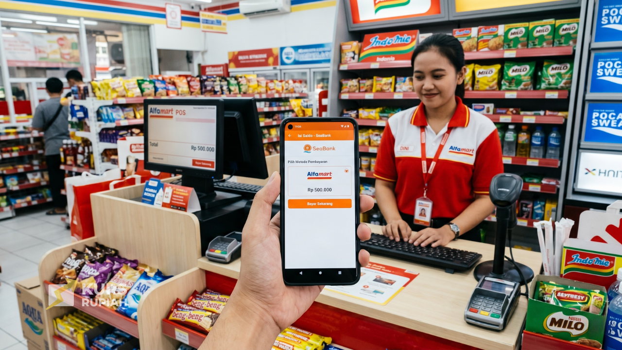 Cara Top Up Saldo SeaBank di Alfamart