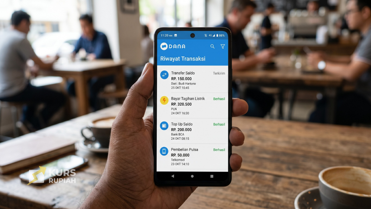 Cara Melihat Riwayat Transaksi DANA yang Sudah Lama