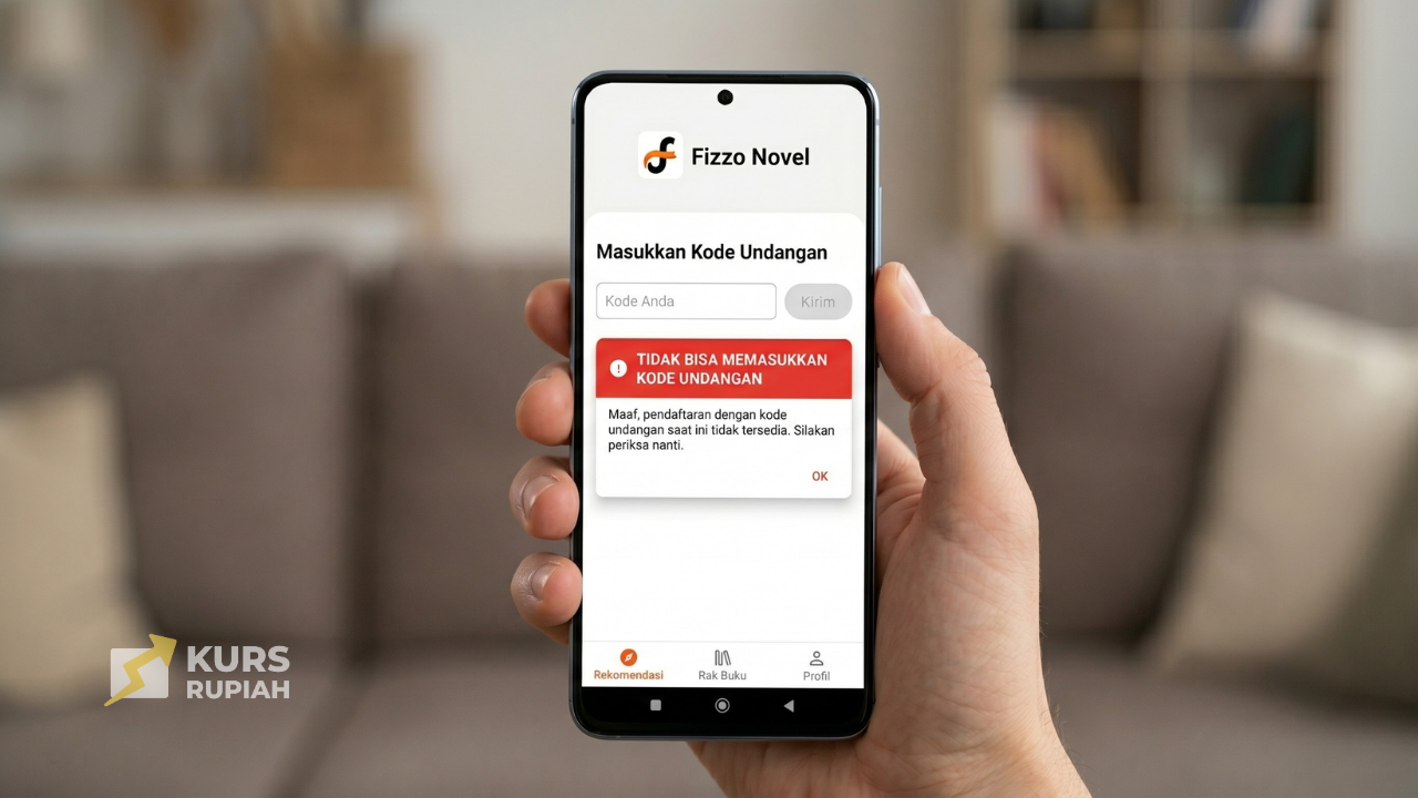 Kenapa tidak Bisa memasukan Kode undangan di Fizzo