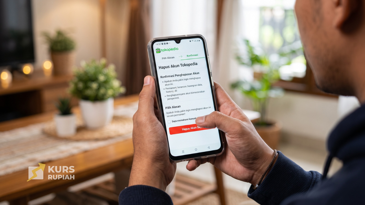 Cara Menghapus Akun Tokopedia